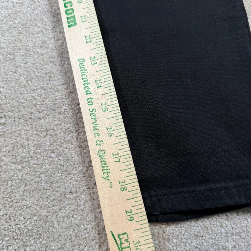 Judy Blue Jogger Pants Women 15/32(FIT 31x29) Black Drawstring High Rise Stretch